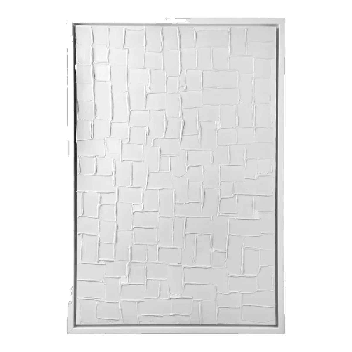 Mosaic Blanco Canvas Painting
