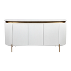 Denholm Buffet - White