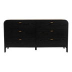 Cheltenham 6 Drawer Chest - Black