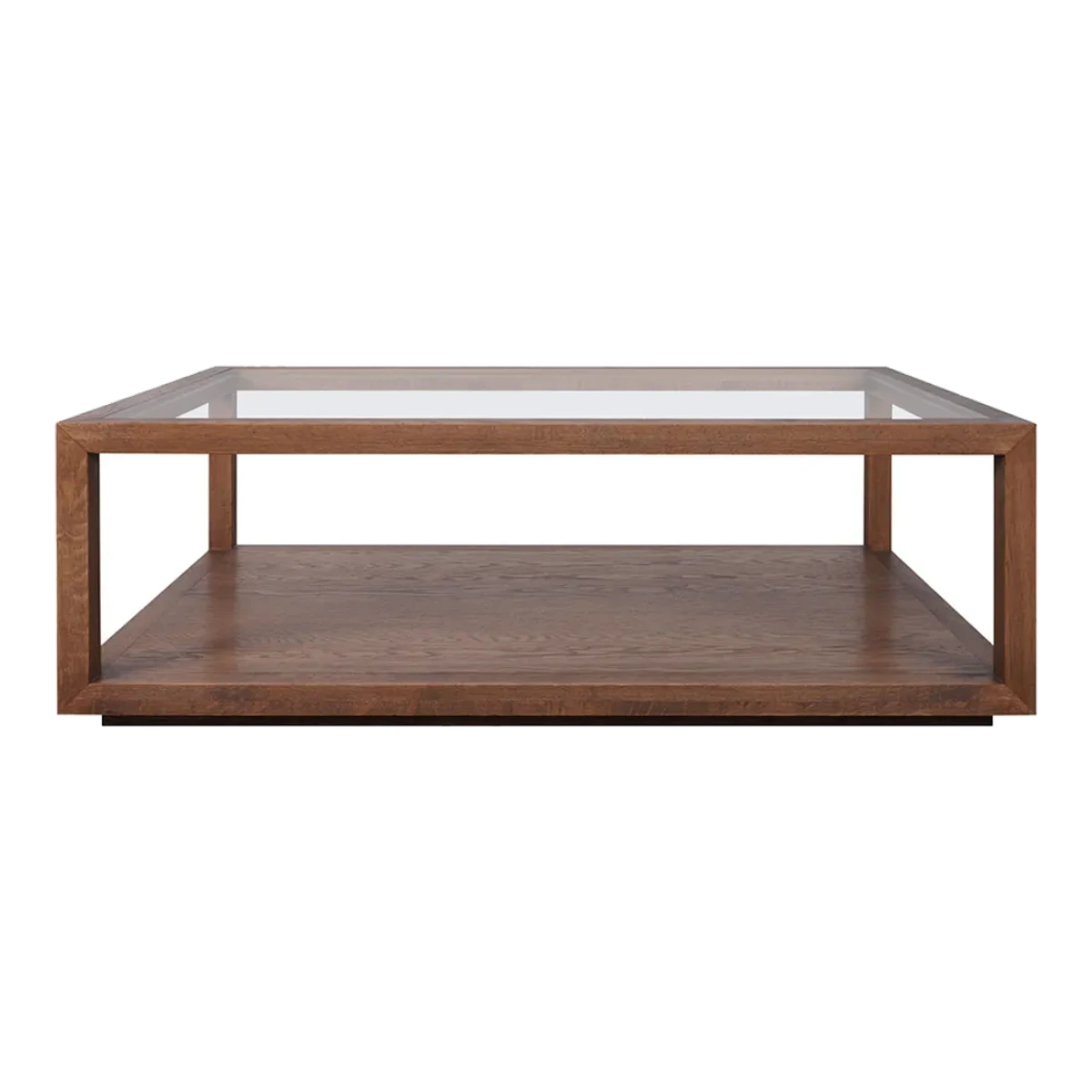 Sutton Oak Rectangle Coffee Table - Walnut