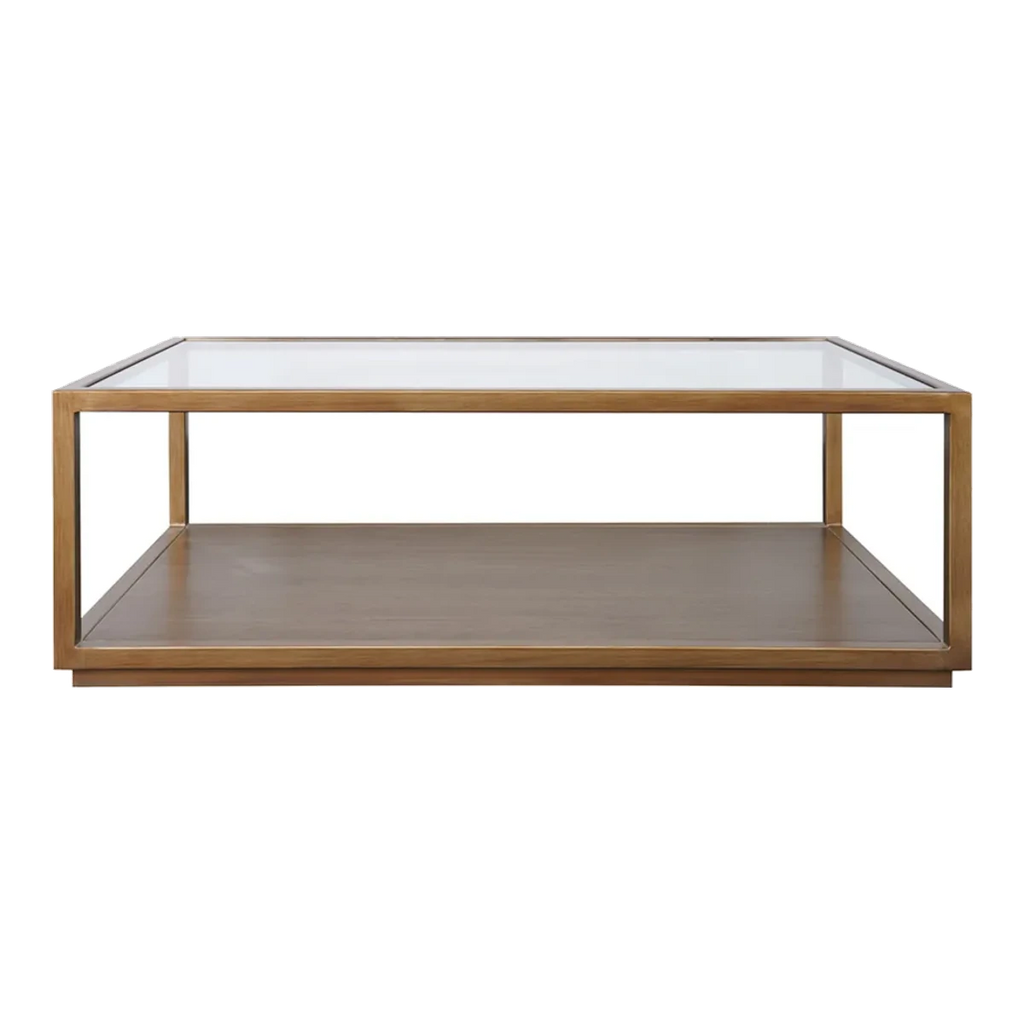 Sutton Rectangle Coffee Table - Antique Gold