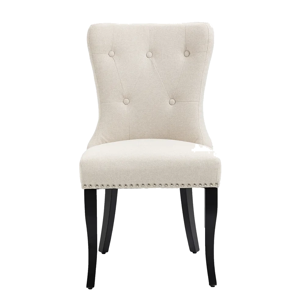 Langton Dining Chair Set of 2 - Natural