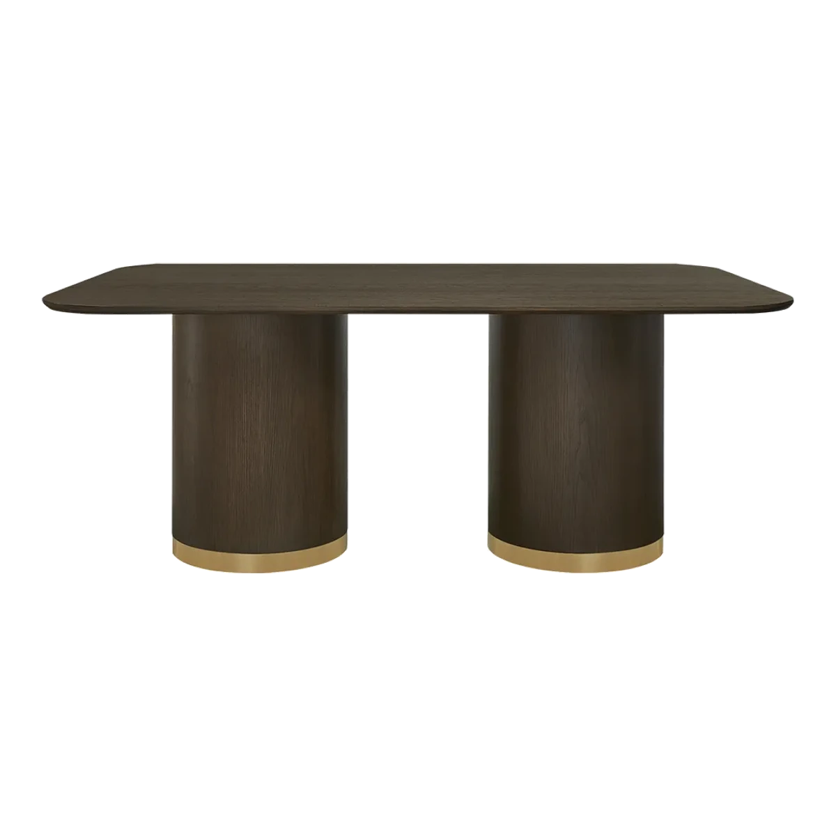 Ellison Rectangular Dining Table - 2m Smoked Oak