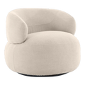 Greenwich Swivel Occasional Chair - Natural Chenille