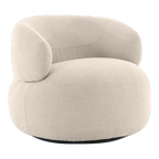 Graystone Swivel Accent Chair - Natural Chenille
