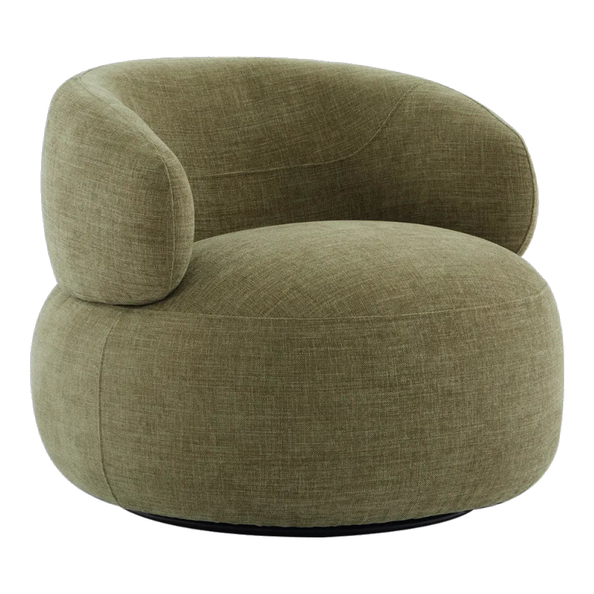 Greenwich Swivel Occasional Chair - Sage Chenille