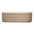Devon Storage Bench Ottoman - Beige