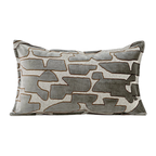 Amalfi Washed Linen Lumbar Cushion - Sage Green