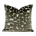 Milan Waffle Weave Cushion - Green