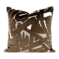 Palermo Chunky Knit Cushion - Brown