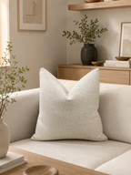 Forest Green Woven Cushion Feather Insert