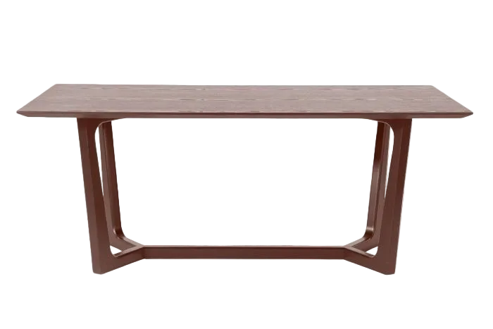 Tropez Dining Table 180cm - Dark Walnut