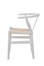 Hans Wegner Wishbone Chair - White Cord