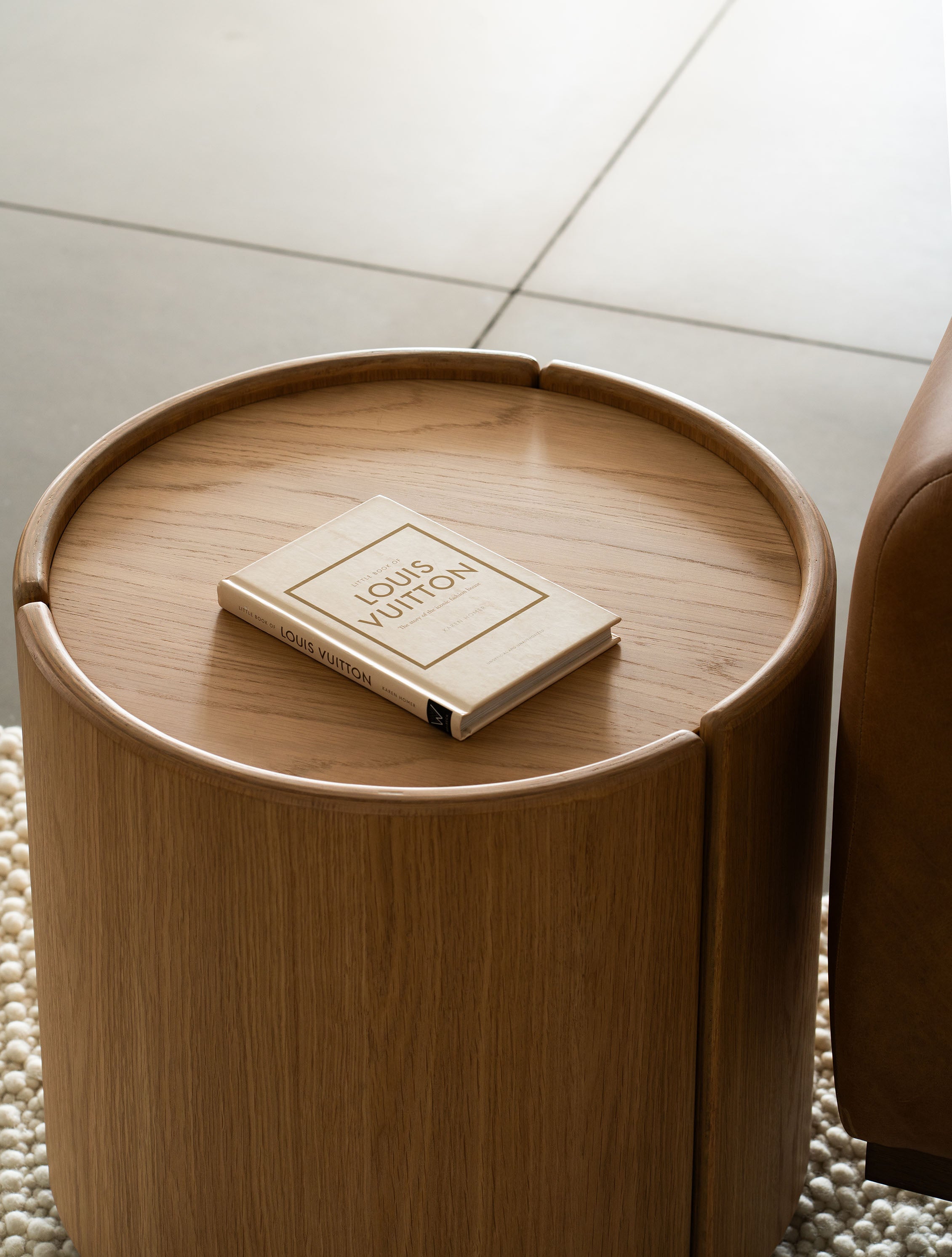 Lucy Lamp Table - Oak Natural