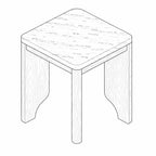 Stella Lamp Table - Oak Natural