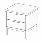 Glenelg Lamp Table - Messmate