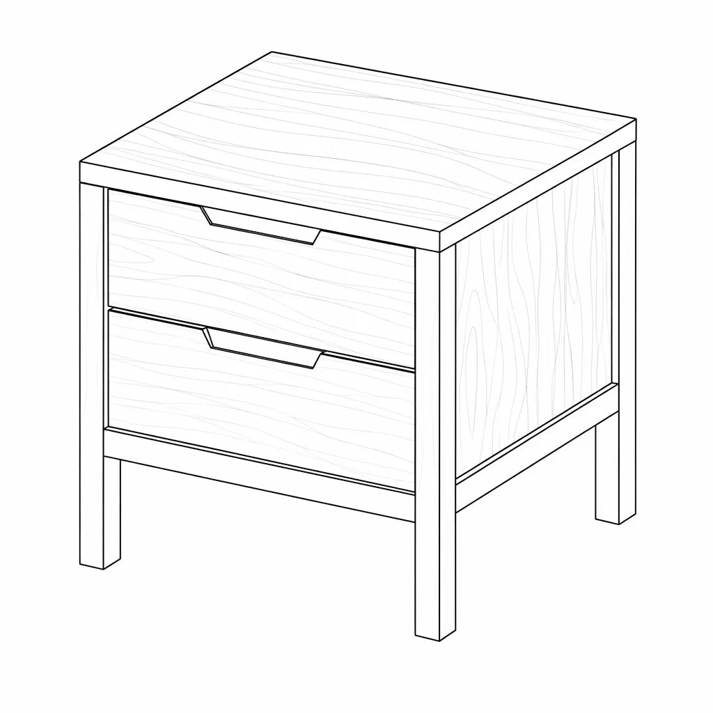 Glenelg Lamp Table - Messmate