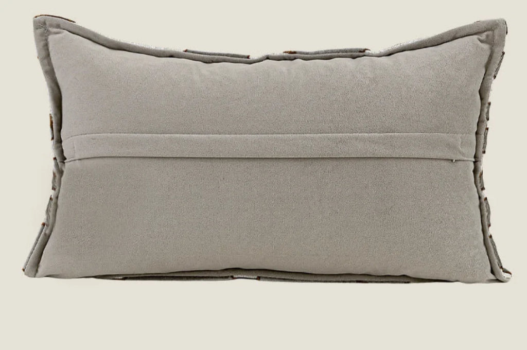 Amalfi Washed Linen Lumbar Cushion - Sage Green