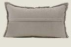 Amalfi Washed Linen Lumbar Cushion - Sage Green