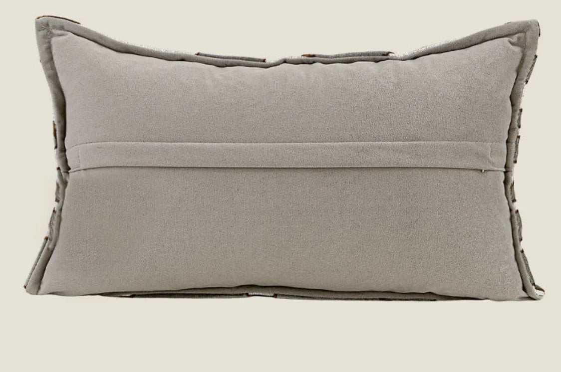 Amalfi Washed Linen Lumbar Cushion - Sage Green