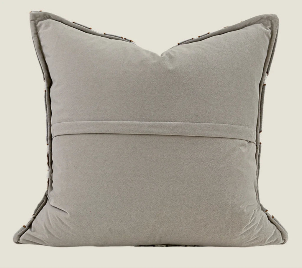 Amalfi Washed Linen Cushion - Sage Green