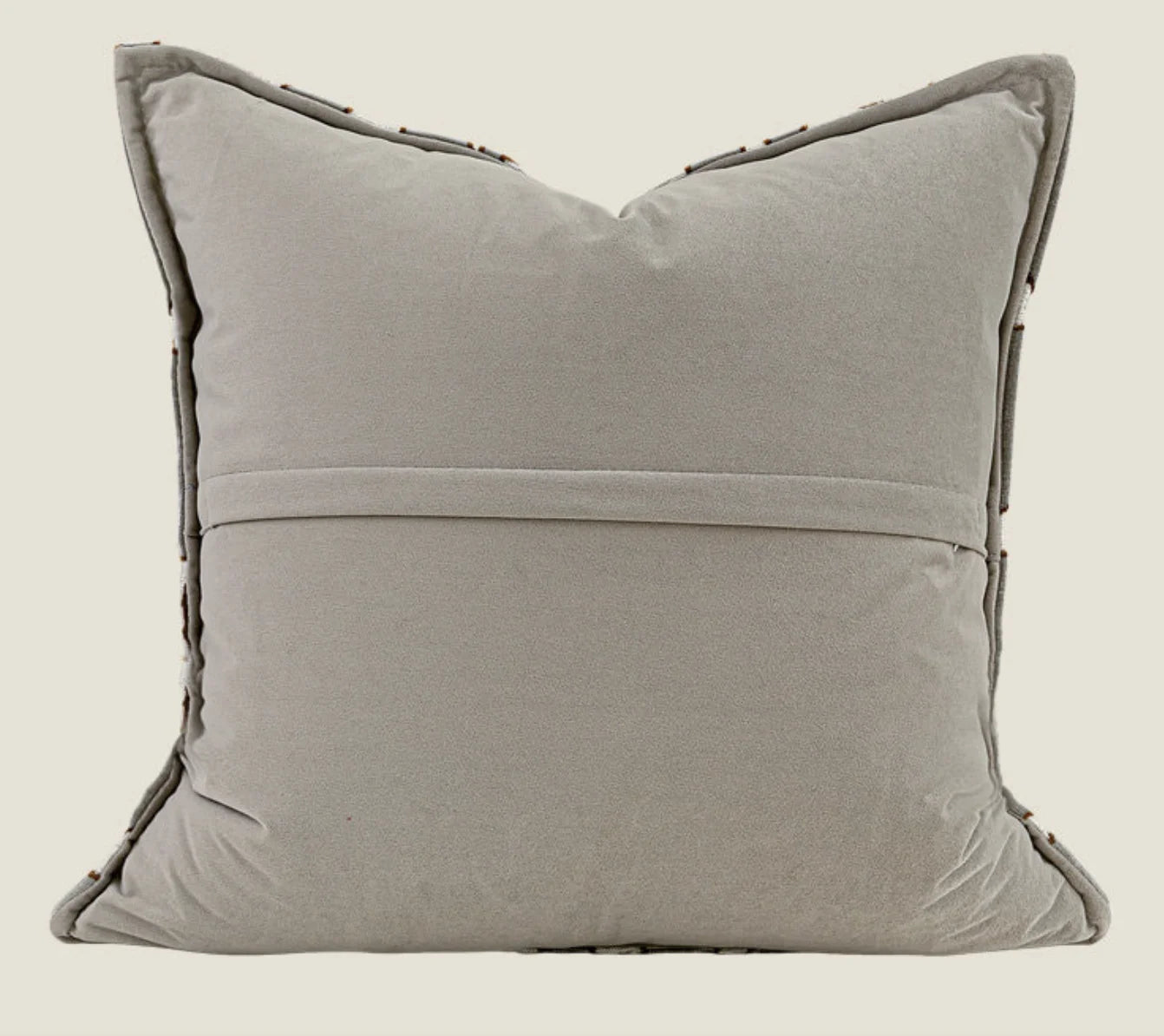 Amalfi Washed Linen Cushion - Sage Green