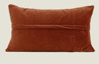 Sorrento Ribbed Velvet Lumbar Cushion - Oatmeal