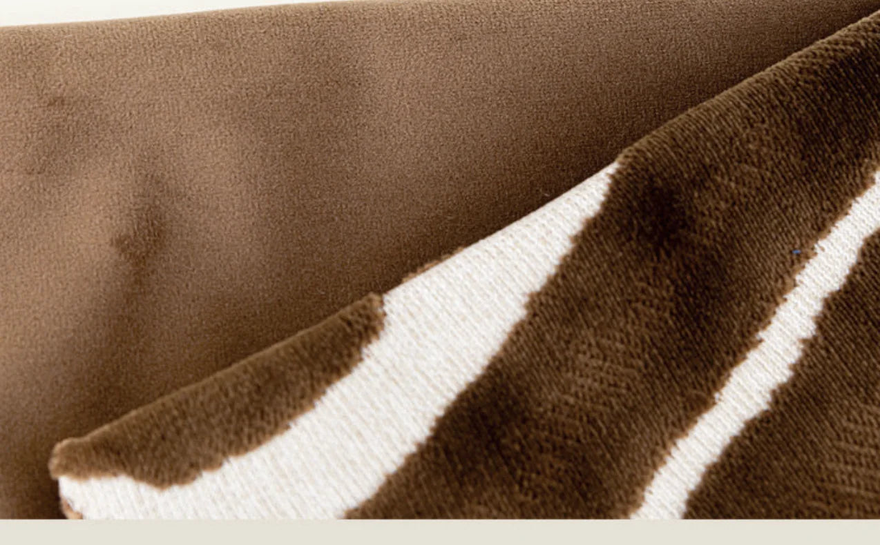 Palermo Chunky Knit Lumbar Cushion - Brown