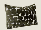 Milan Waffle Weave Lumbar Cushion - Green