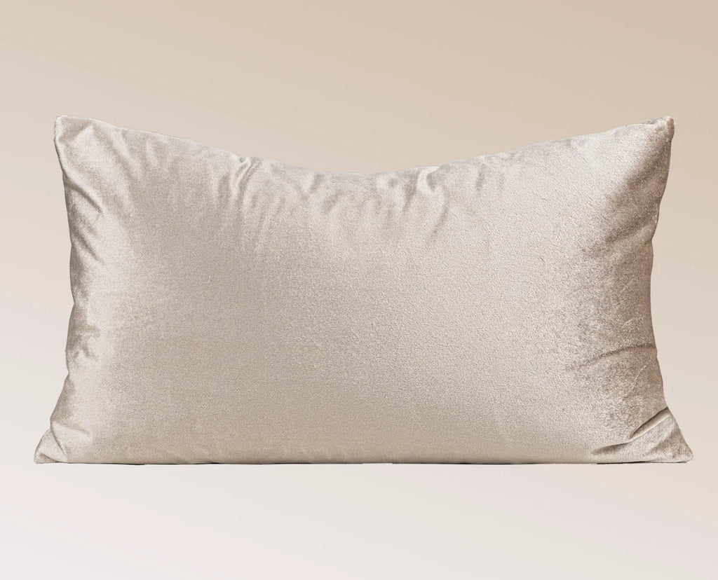 Bento Bouclé Lumbar Cushion - Warm Grey
