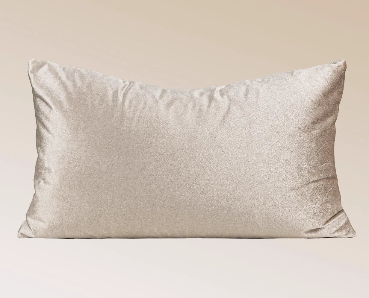 Bento Bouclé Lumbar Cushion - Warm Grey