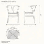 Hans Wegner Wishbone Chair - Natural Beech