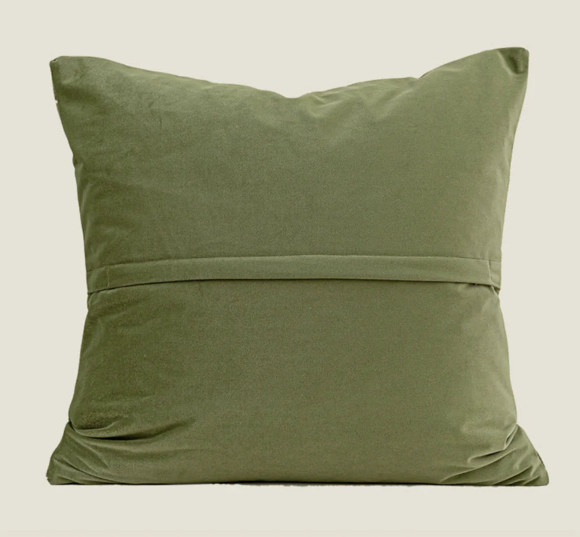 Tuscany Chenille Cushion - Green