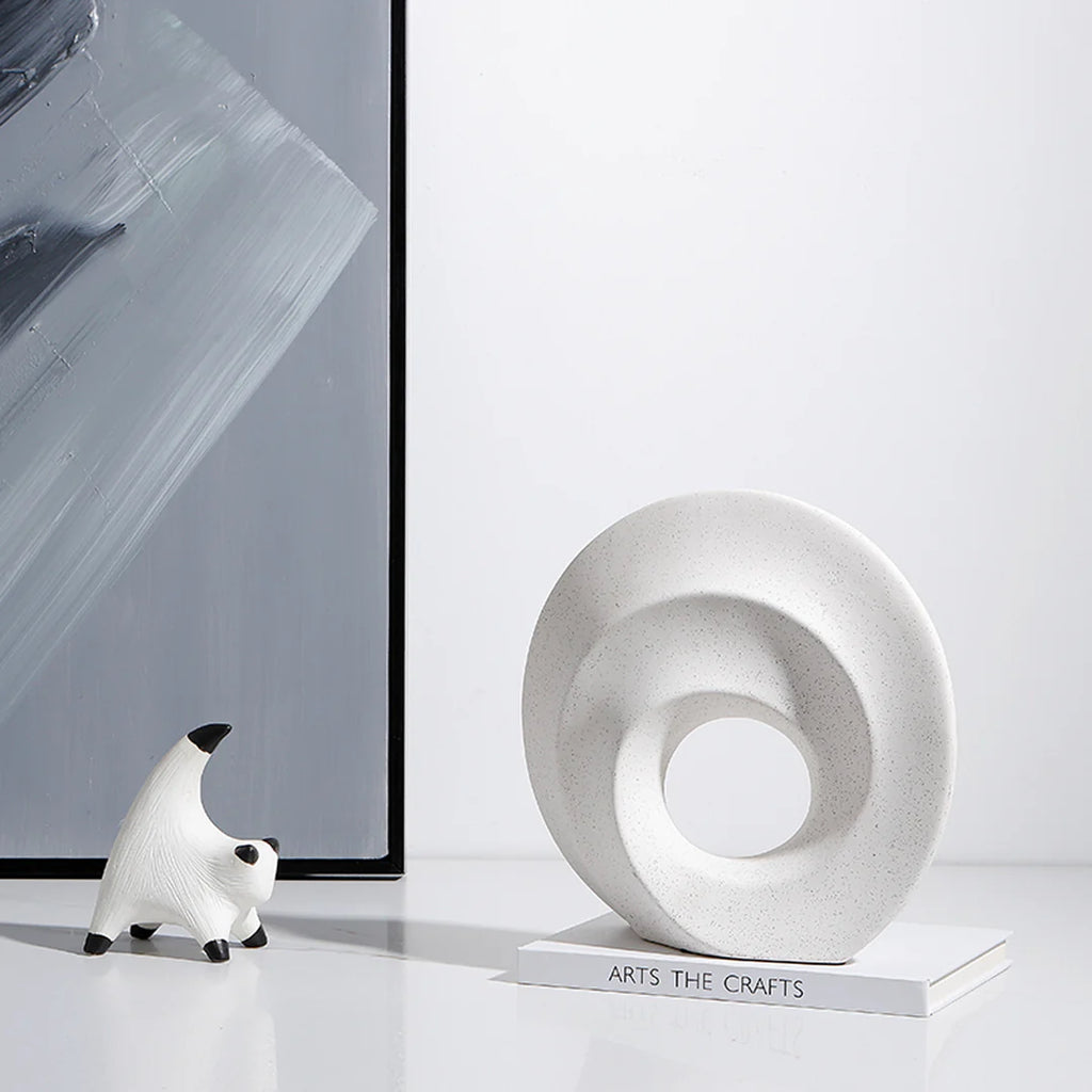 Ring Hole Ceramic Ornaments
