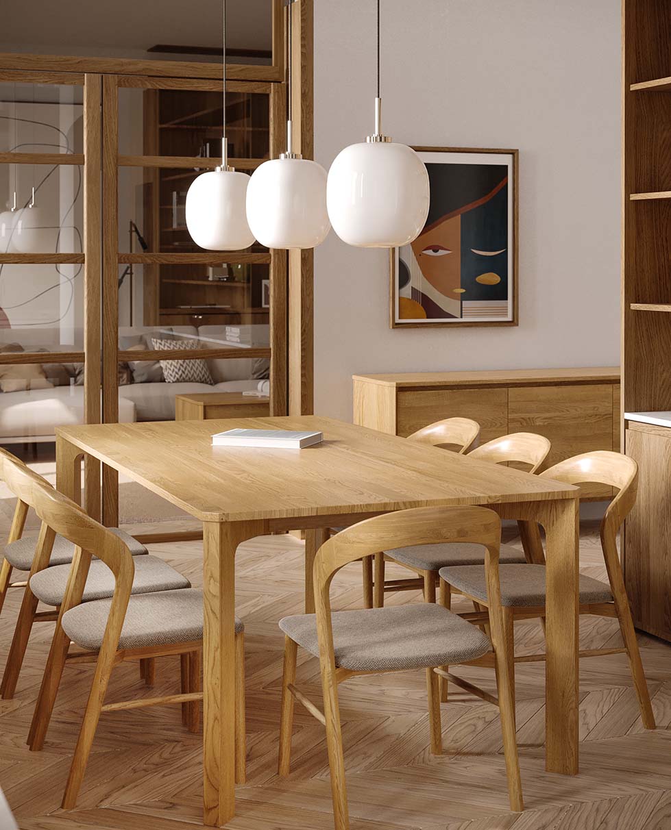Aksel 2200 Buffet - American Oak