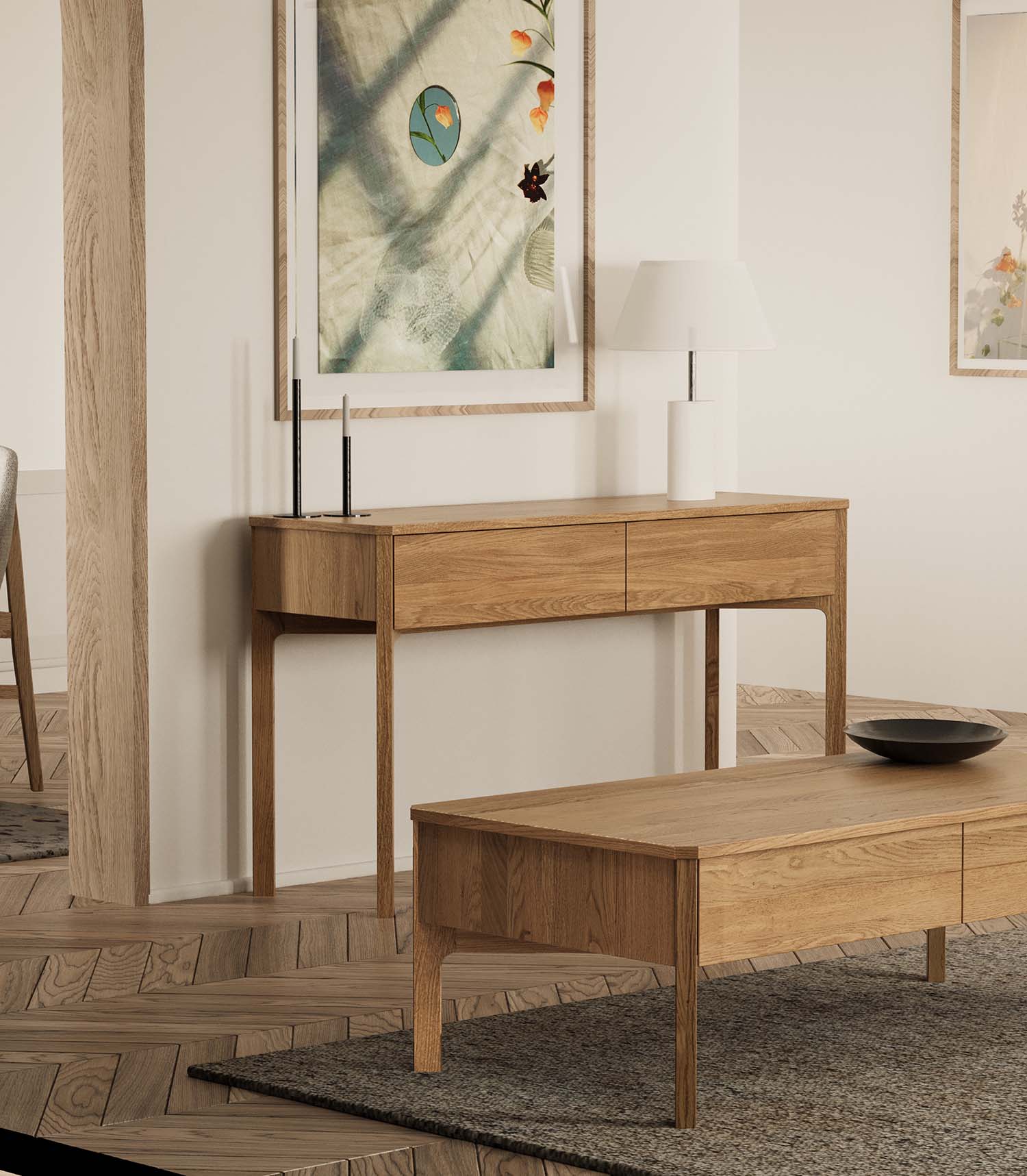 Aksel 2200 Buffet - American Oak