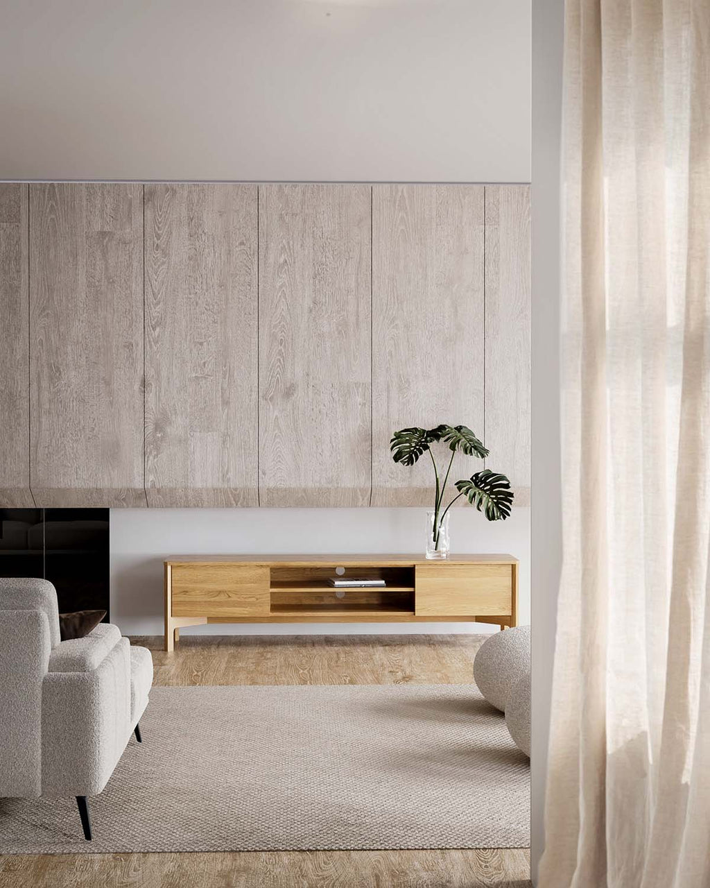 Aksel 2200 Buffet - American Oak