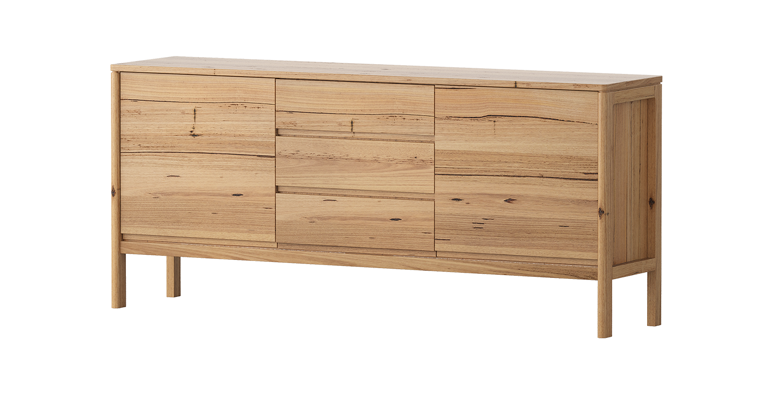 Alessa 1800 Buffet - Wormy Chestnut