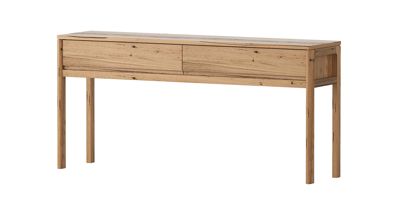 Alessa 1600 Console Table - Wormy Chestnut