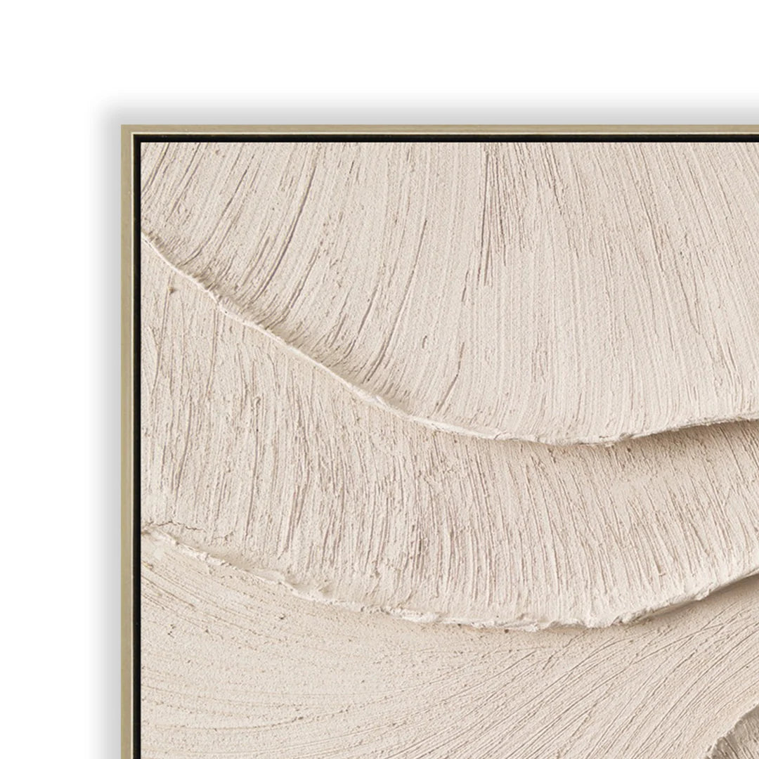 120 x 80cm Framed Canvas - Natural