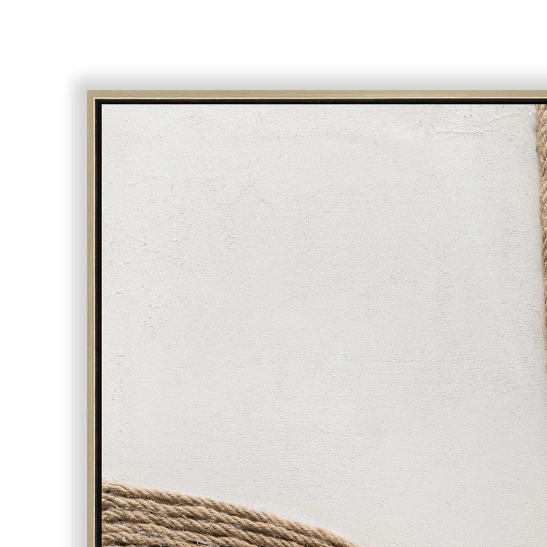 60 x 90cm Framed Canvas - Natural