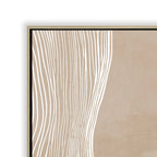 80 x 120cm Framed Canvas - Natural