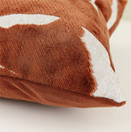 Sorrento Ribbed Velvet Cushion - Oatmeal