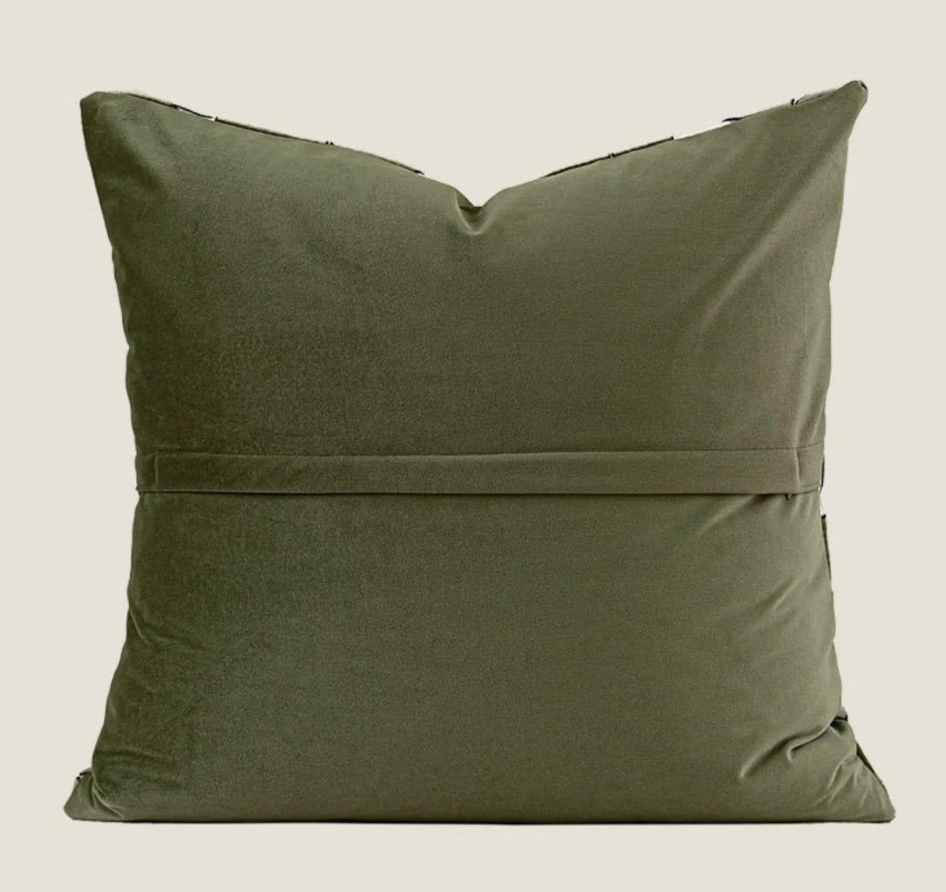 Milan Waffle Weave Cushion - Green