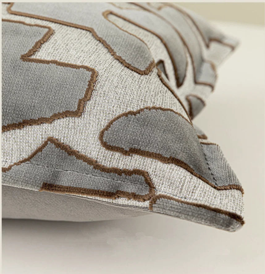 Amalfi Washed Linen Lumbar Cushion - Sage Green