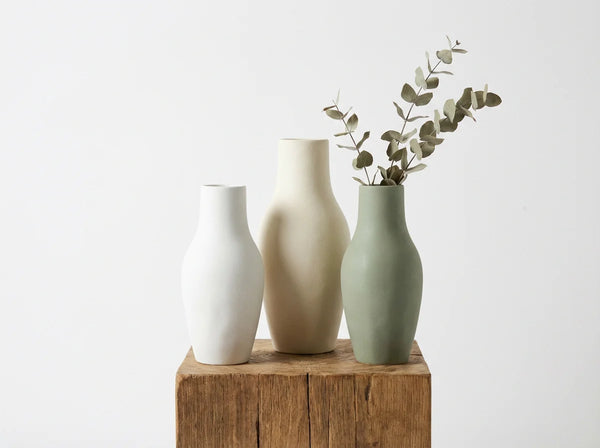 Ceramic Vase Set of Three