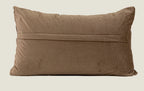 Palermo Chunky Knit Lumbar Cushion - Brown