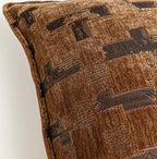 Geneva Minimalist Canvas Cushion - Brown
