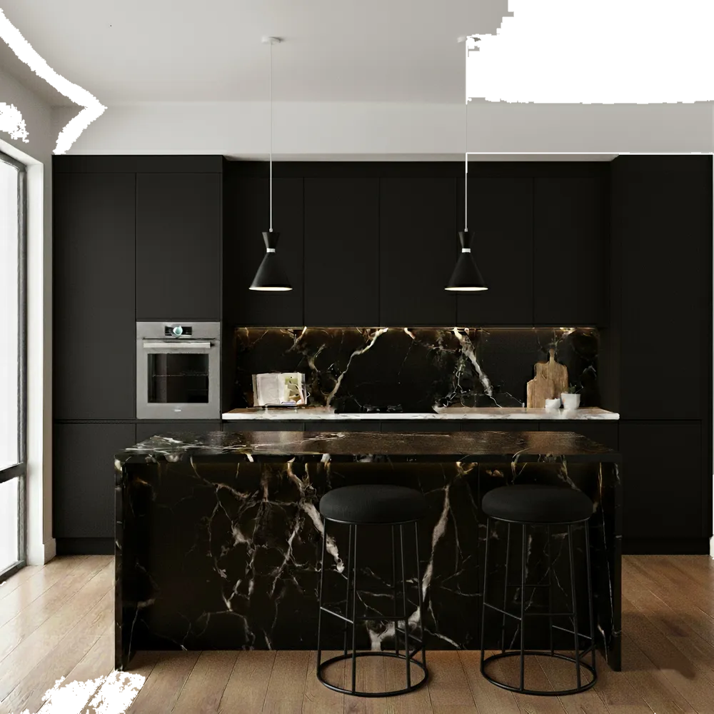 Aiden Black Steel Kitchen Stool Range