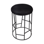 Aiden Black Steel Kitchen Stool Range